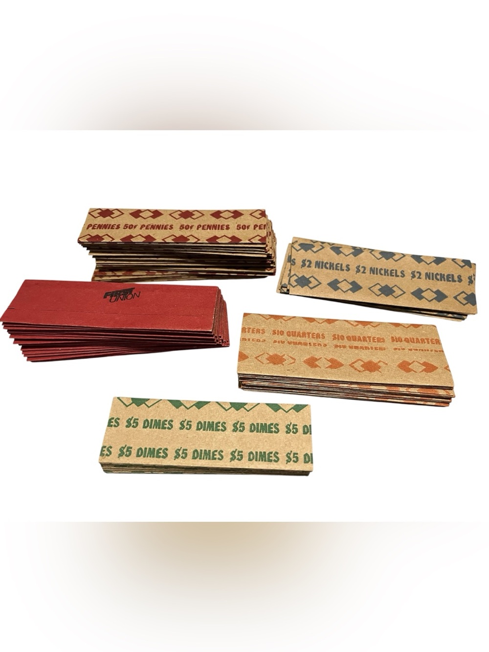 Assortment of Coin Wrappers